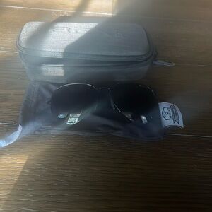 NWOT - Authentic Bex Polarized Wesley Aviator Sunglasses